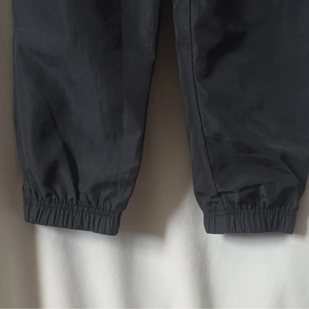 Jordan Jumpman Boys Black Jogger Pants Pull-On Mesh Elastic Waist S 23